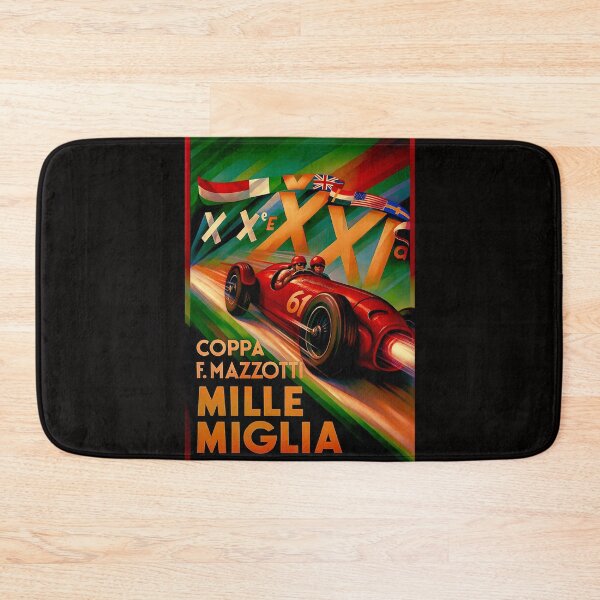Item preview, Blast from the past a poster variation Mille Miglia designed and sold by Helios Be. Lavsh.