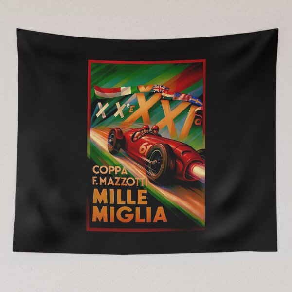 Item preview, Blast from the past a poster variation Mille Miglia designed and sold by Helios Be. Lavsh.