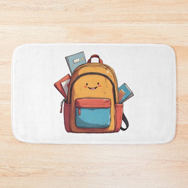 Item preview, Retro Backpack Back to School Illustration Design designed and sold by Pixel--Threads.