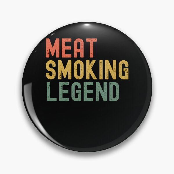 Item preview, Meat Smoking Legend retro pitmaster meat smoker meat lover designed and sold by snowry.