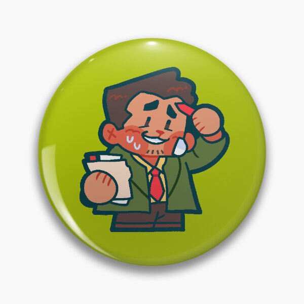 Item preview, Dick Gumshoe - Ace Attorney (MINI CHIBI) designed and sold by kitsickles.