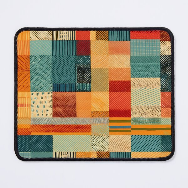 Item preview, Colorful retro pattern design designed and sold by Photopat.