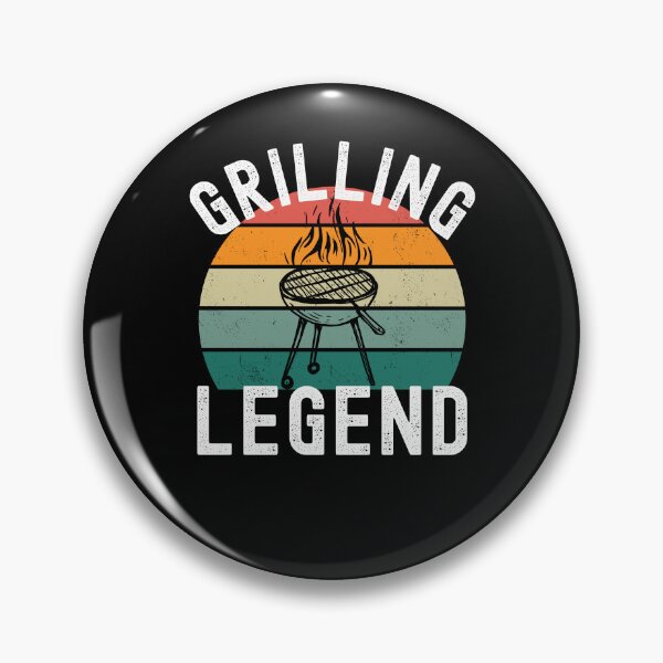 Item preview, Grilling legend retro grilling lover grilling cookout designed and sold by snowry.