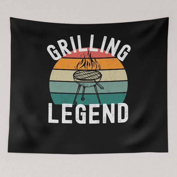 Item preview, Grilling legend retro grilling lover grilling cookout designed and sold by snowry.