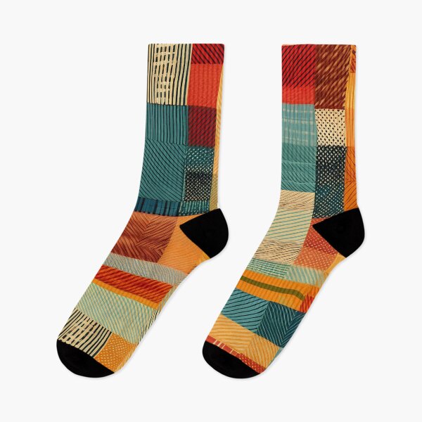 Item preview, Colorful retro pattern design designed and sold by Photopat.
