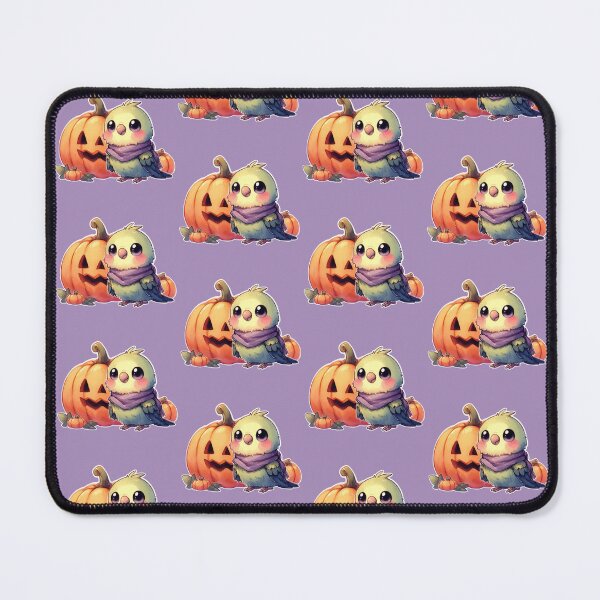 Item preview, Autumn Pumpkin Parrot – Cute Tropical Fall Bird Illustration designed and sold by Sugar Wisdom .