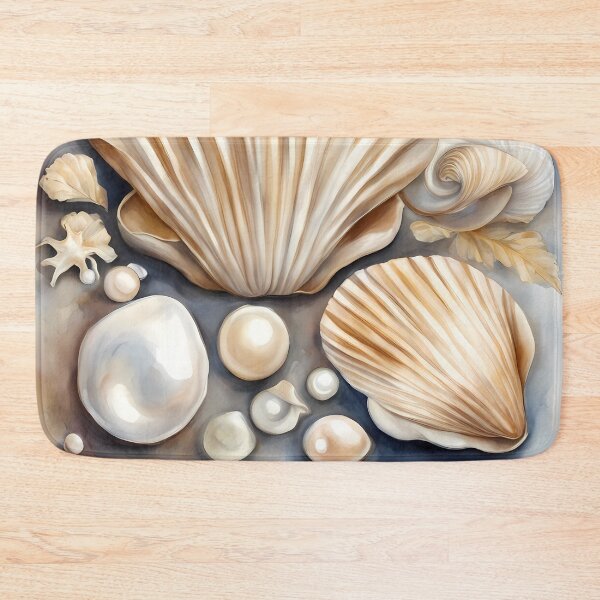 Item preview, Seashells and Pearls designed and sold by CalmnessbyChoice.