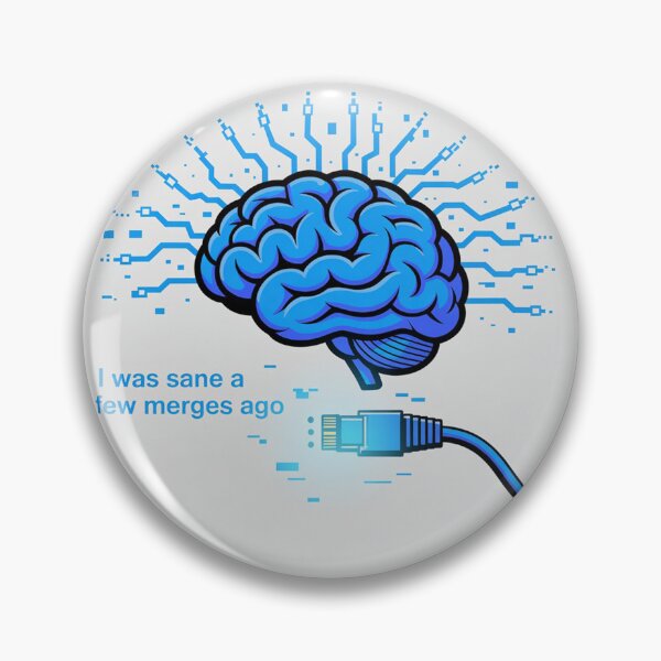 Item preview, I Was Sane A Few Merges Ago designed and sold by ChearshiPrints.