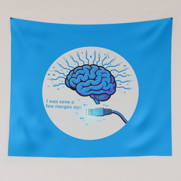 Item preview, I Was Sane A Few Merges Ago designed and sold by ChearshiPrints.