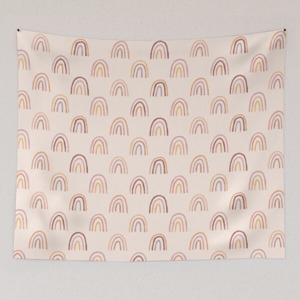 Item preview, Lavender and Terracotta Boho Rainbow designed and sold by karsne.