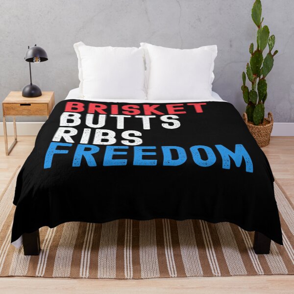 Item preview, Brisket Butts Ribs Freedom Patriotic meat lover 4th of July designed and sold by snowry.
