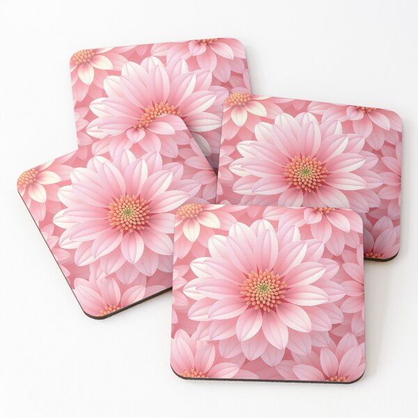 Item preview, Soft pink dahlias cluster designed and sold by Ponted.