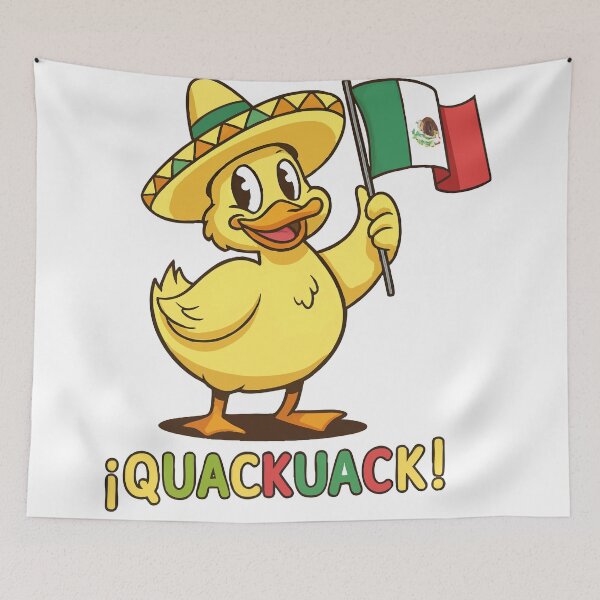 Item preview, Mexican flag tacos Duck Meme designed and sold by Uglyandcute.