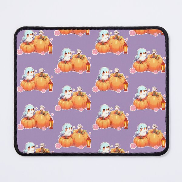 Item preview, Autumn Pumpkin Parrot – Cute Tropical Fall Bird Illustration designed and sold by Sugar Wisdom .