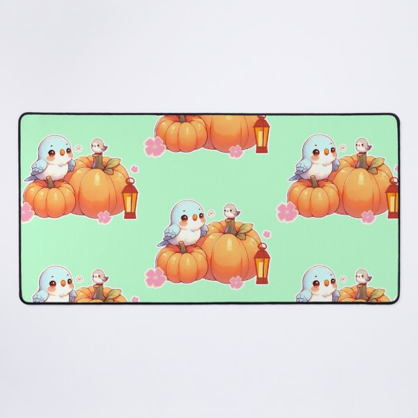 Item preview, Autumn Pumpkin Parrot – Cute Tropical Fall Bird Illustration designed and sold by Sugar Wisdom .