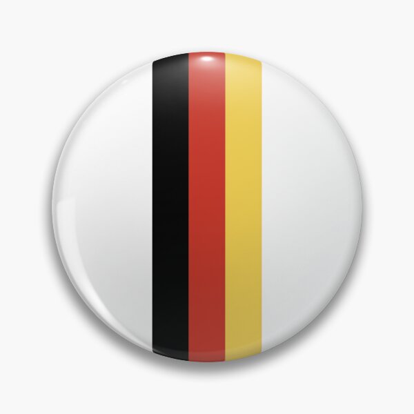 Item preview, Racing Stripes - European - German Flag (white background) designed and sold by Racing Stripes Only.