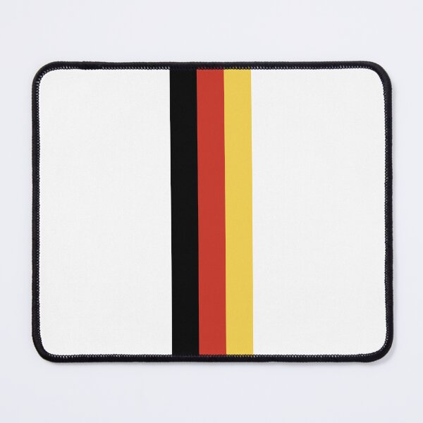 Item preview, Racing Stripes - European - German Flag (white background) designed and sold by Racing Stripes Only.