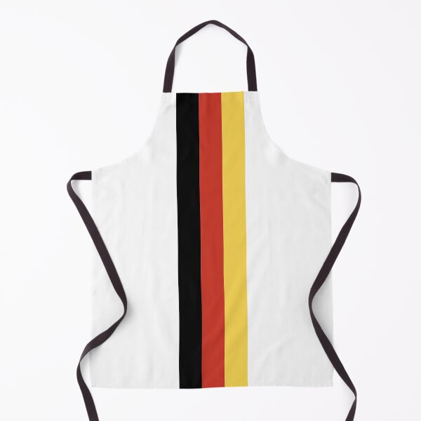 Item preview, Racing Stripes - European - German Flag (white background) designed and sold by Racing Stripes Only.