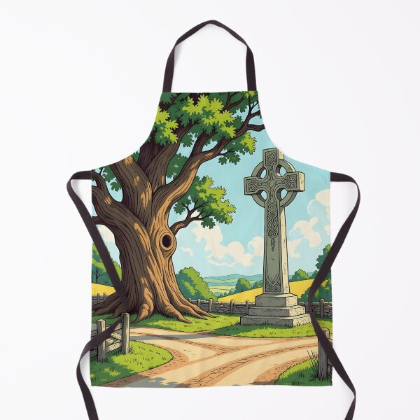 Item preview, Celtic cross and old oak tree designed and sold by Ponted.