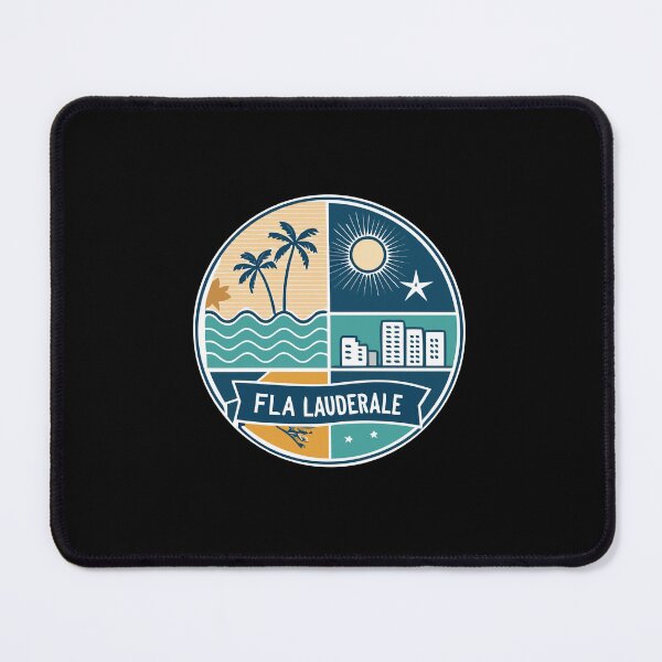 Item preview, FLA Lauderdale Florida Style – Retro Beach Vibes designed and sold by VividOrganica.