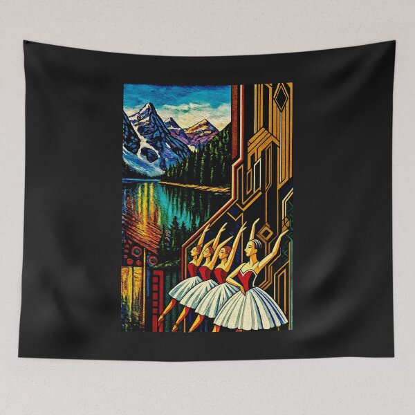 Item preview, Pop Art Ballet Swan Lake #1 designed and sold by Helios Be. Lavsh.