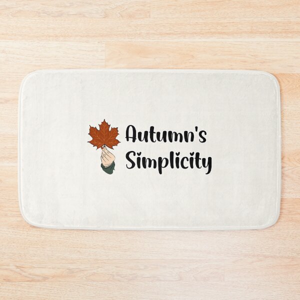 Item preview, Autumn’s Simplicity – Minimal Aesthetic Fall Leaf Design designed and sold by Dantin.