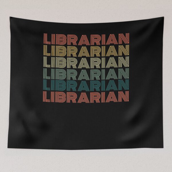 Item preview, Retro Librarian Library Worker Reading Books Book Lover designed and sold by snowry.