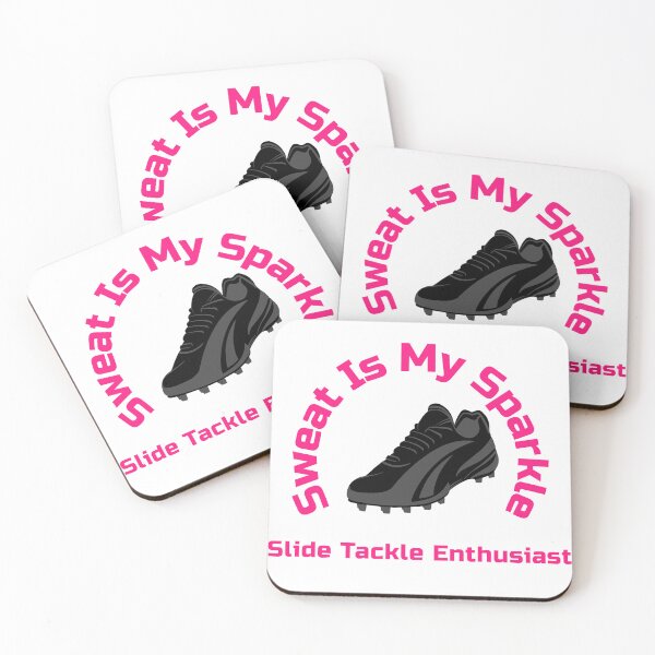 Item preview, Sweat Is My Sparkle Slide Tackle Enthusiast Women Soccer  designed and sold by WhackingTax.