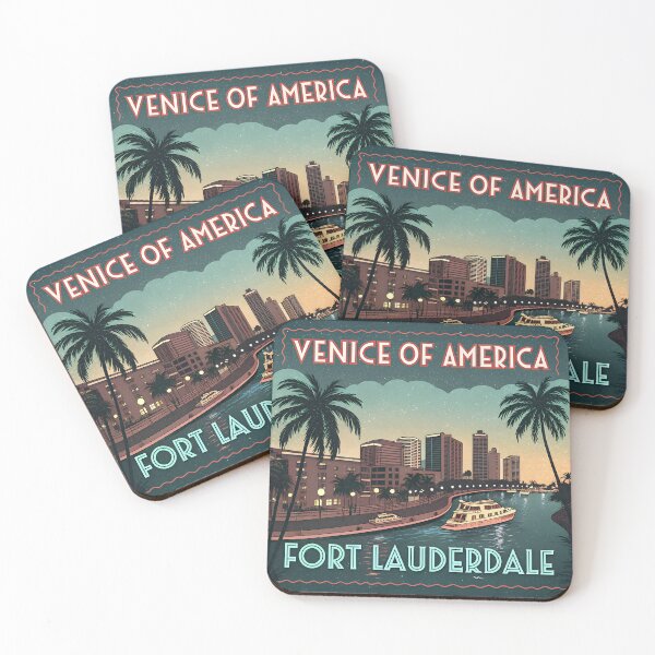 Item preview, Fort Lauderdale Florida Beach Vibes – Sunshine State Coastal Design designed and sold by VividOrganica.