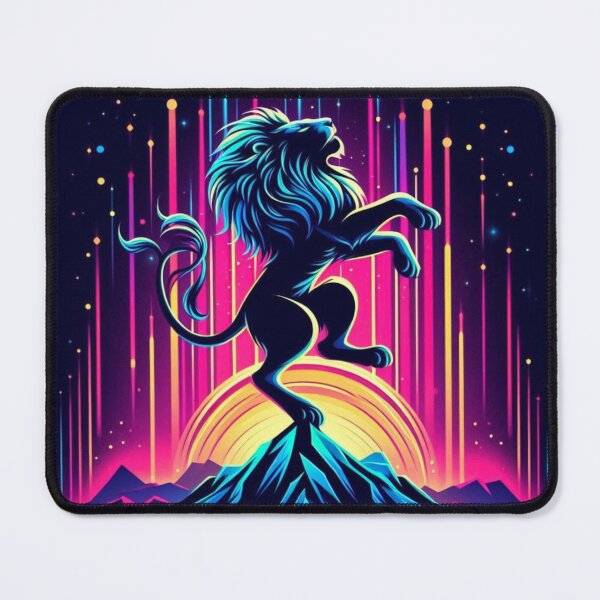 Item preview, dancing lion silhouette designed and sold by Dogandesighn.