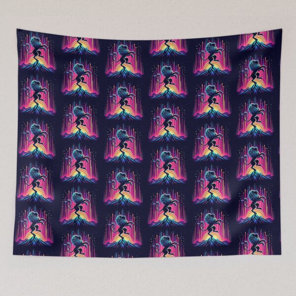 Item preview, dancing lion silhouette  designed and sold by Dogandesighn.