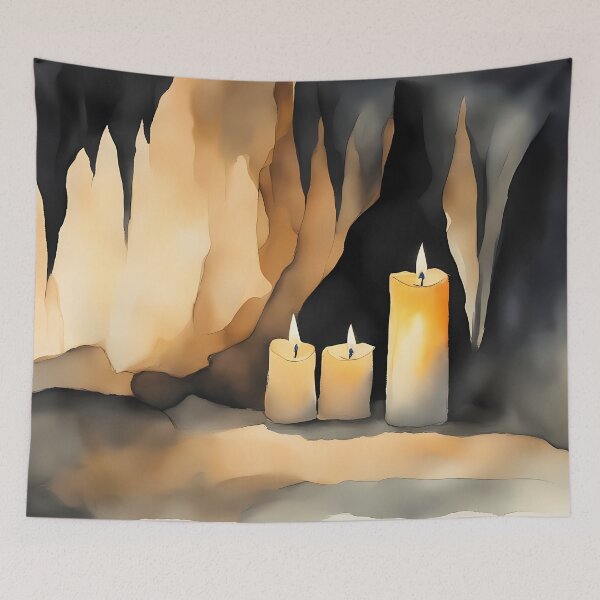 Item preview, Candlelights in Cave designed and sold by CalmnessbyChoice.