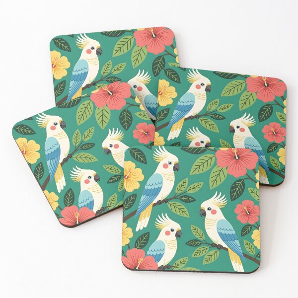 Item preview, Perched galerita cockatoos designed and sold by Ponted.