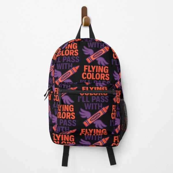 Item preview, Pass With Flying Colors Funny Crayon Design designed and sold by TeeTimeTreasure.