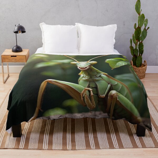 Item preview, Vivid Green Praying Mantis - Stunning Natural Detail by LaLi Designs designed and sold by LaLi-Designs.