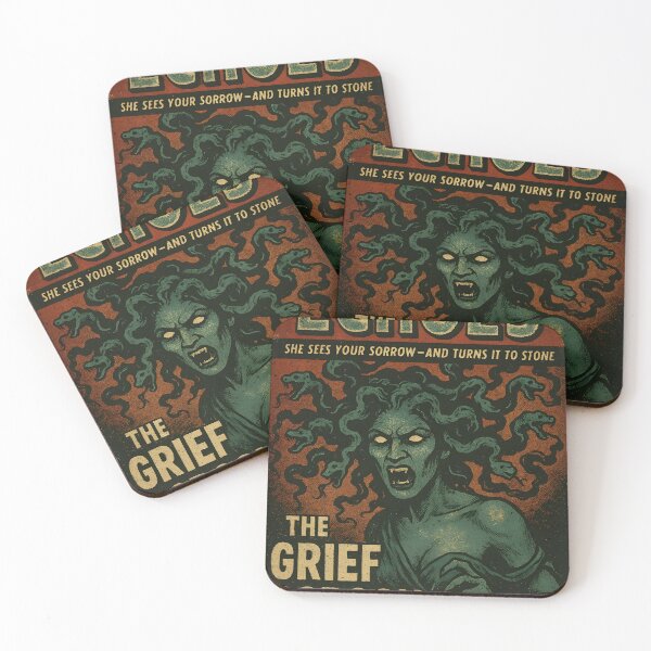 Item preview, Issue #13: The Grief Gorgon (Vintage Horror Comic) - Halloween designed and sold by WhisperFrame.