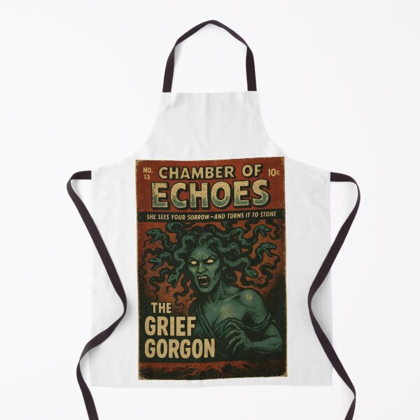 Item preview, Issue #13: The Grief Gorgon (Vintage Horror Comic) - Halloween designed and sold by WhisperFrame.