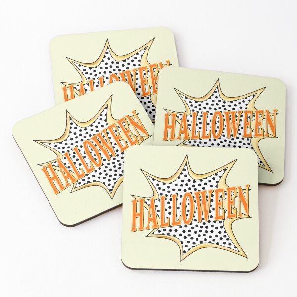 Item preview, Halloween Polka Dot designed and sold by minimalartstory.