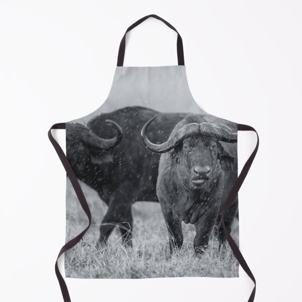 Item preview, Two Cape Buffalo in the Rain designed and sold by PhotoArt by Joan Carroll.