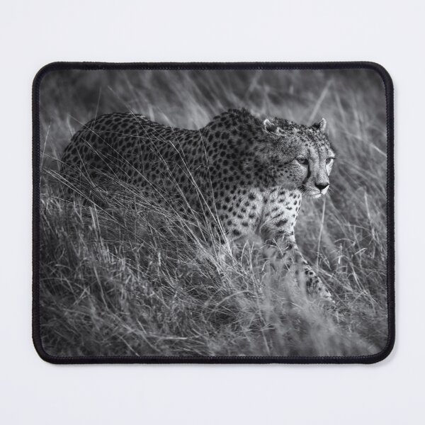 Item preview, Cheetah on the Prowl BW designed and sold by PhotoArt by Joan Carroll.
