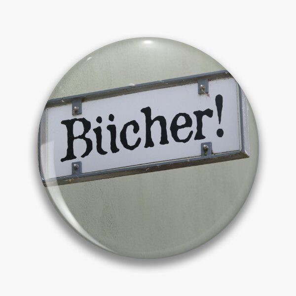 Item preview, Bucher... Small book sign above a bookstore in Germany.  designed and sold by Photopat.
