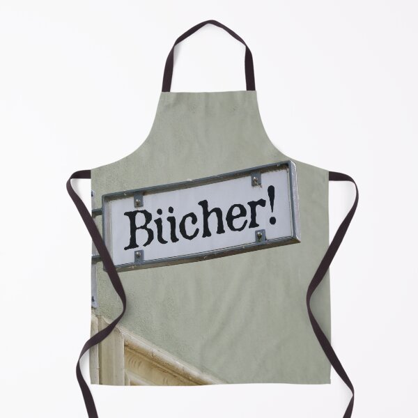 Artikelvorschau, Bucher... Kleines Buchschild über einer Buchhandlung in Deutschland. entworfen und verkauft von Photopat.
