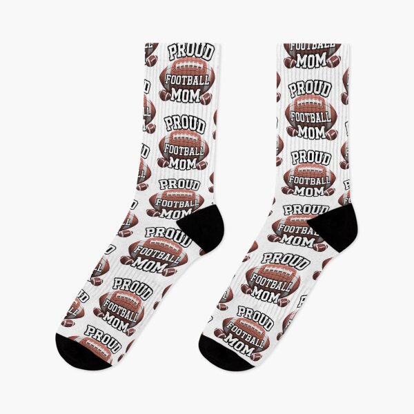 Item preview, Proud Football Mom - with multiple and words showing football pride designed and sold by Qtique.