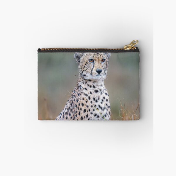 Item preview, Cheetah in the Rain Masai Mara Kenya designed and sold by PhotoArt by Joan Carroll.