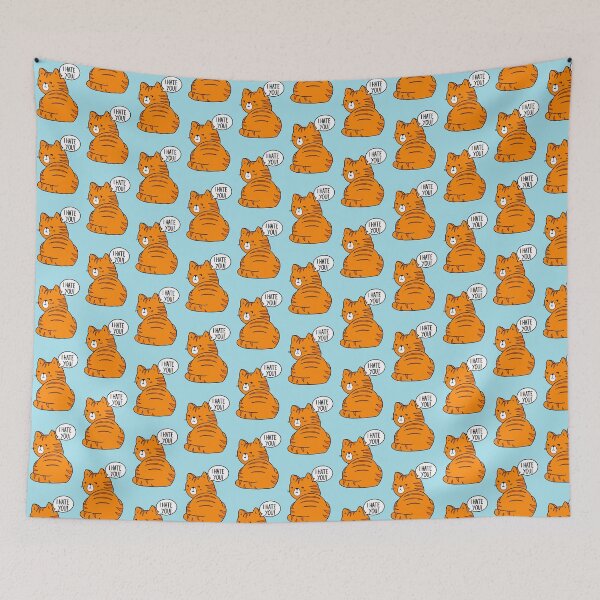 Item preview, I hate you cat designed and sold by ellvau.