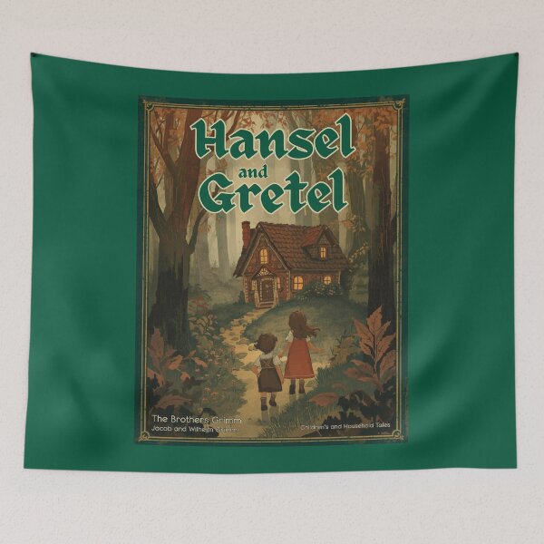Item preview, A Vintage Poster of Hansel and Gretel designed and sold by GoodOldVintage.