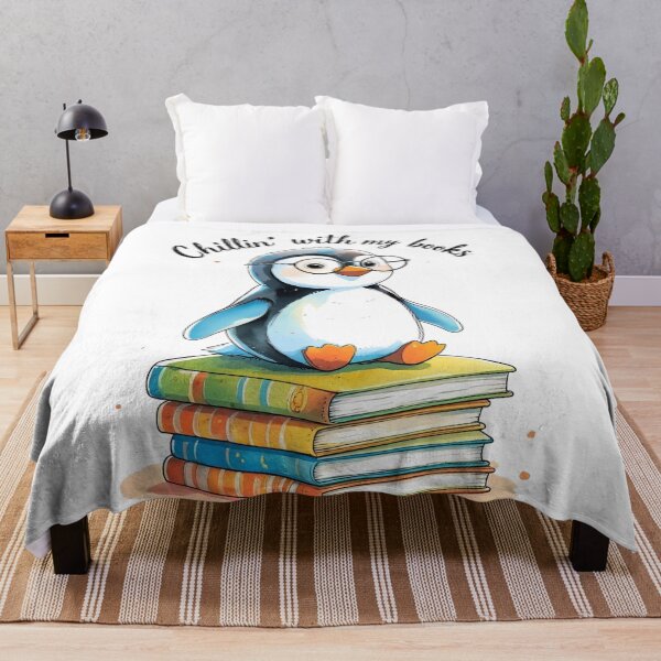 Item preview, Chillin With My Books | Penguin Nerd Glasses Design for Readers designed and sold by KiValuate.