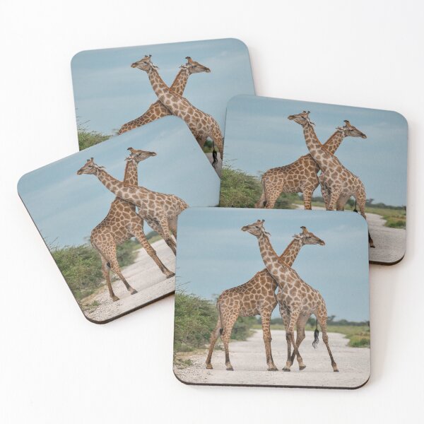 Item preview, Two Beautiful Giraffes Side by Side – Animal of Africa ,Botswana safari photo 2025 designed and sold by DavideAntoniani.