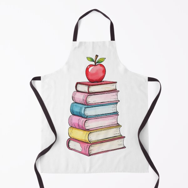 Item preview, Readers Love Knowledge | Apple on Book Stack Design for Bookworms and Students designed and sold by KiValuate.