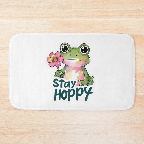 Item preview, Stay Hoppy | Funny Frog Pun Illustration for Smiles and Good Vibes designed and sold by KiValuate.
